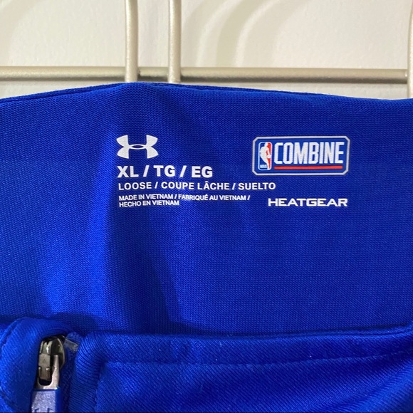 UA NBA Combine Golden State Warriors QuarterZip XL - Picture 11 of 11